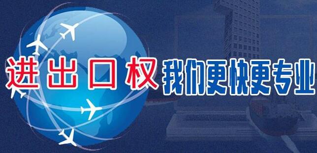 申請進(jìn)出口權(quán)